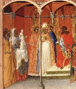 Pietro Lorenzetti St. Sabinus information stathallaren oil painting